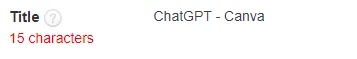 canva gpts title